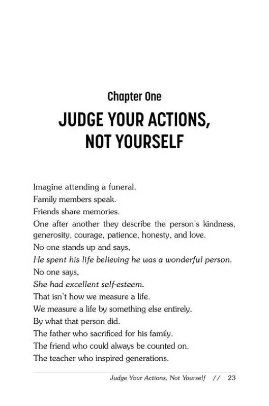 Interior spread of The Self-Esteem Trap showing the opening of a chapter.
